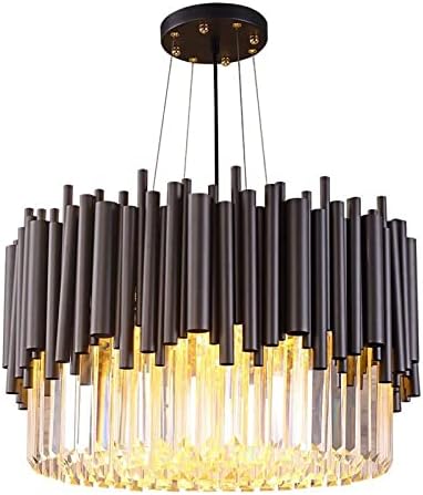 Modern Crystal Chandelier Lighting Fixture | Luxury Ceiling Pendant Light for Living Room, Dining Room, Bedroom & Home Decor