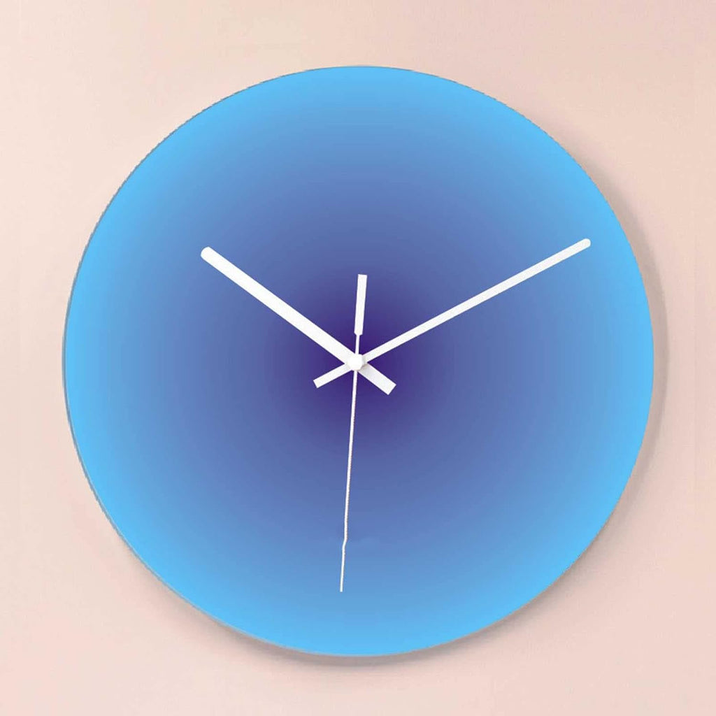 Modern Battery Operated Wall Clock | Silent Non-Ticking Minimalist Decorative Clock for Kitchen, Bedroom, Living Room & Home Décor