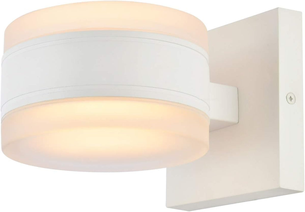 Modern Integrated LED Wall Sconce Light Fixture | Minimalist Linear Bathroom & Bedroom Wall Lighting for Hallway, Living Room & Home Décor