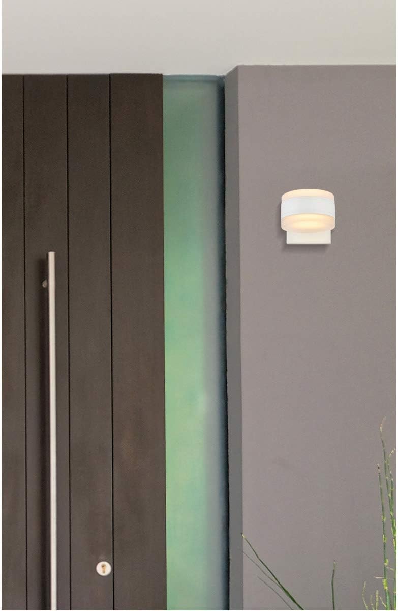 Modern Integrated LED Wall Sconce Light Fixture | Minimalist Linear Bathroom & Bedroom Wall Lighting for Hallway, Living Room & Home Décor