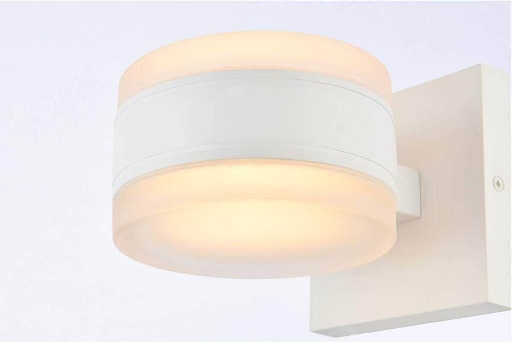 Modern Integrated LED Wall Sconce Light Fixture | Minimalist Linear Bathroom & Bedroom Wall Lighting for Hallway, Living Room & Home Décor