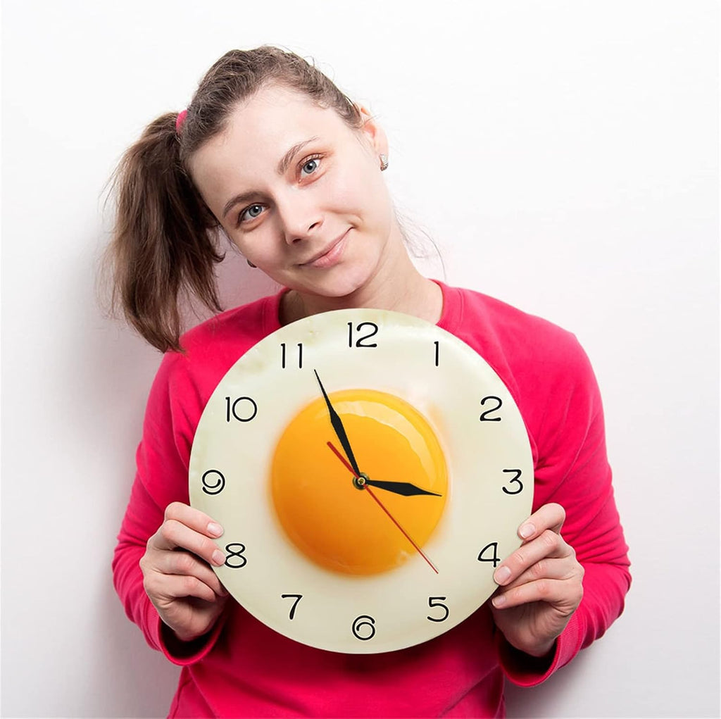 Silent Battery Operated LED Wall Clock | Modern Minimalist Quiet Quartz Clock for Kitchen, Bedroom, Living Room & Home Décor