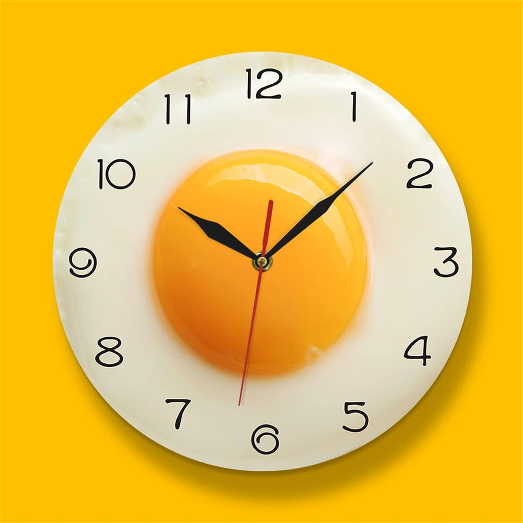 Silent Battery Operated LED Wall Clock | Modern Minimalist Quiet Quartz Clock for Kitchen, Bedroom, Living Room & Home Décor