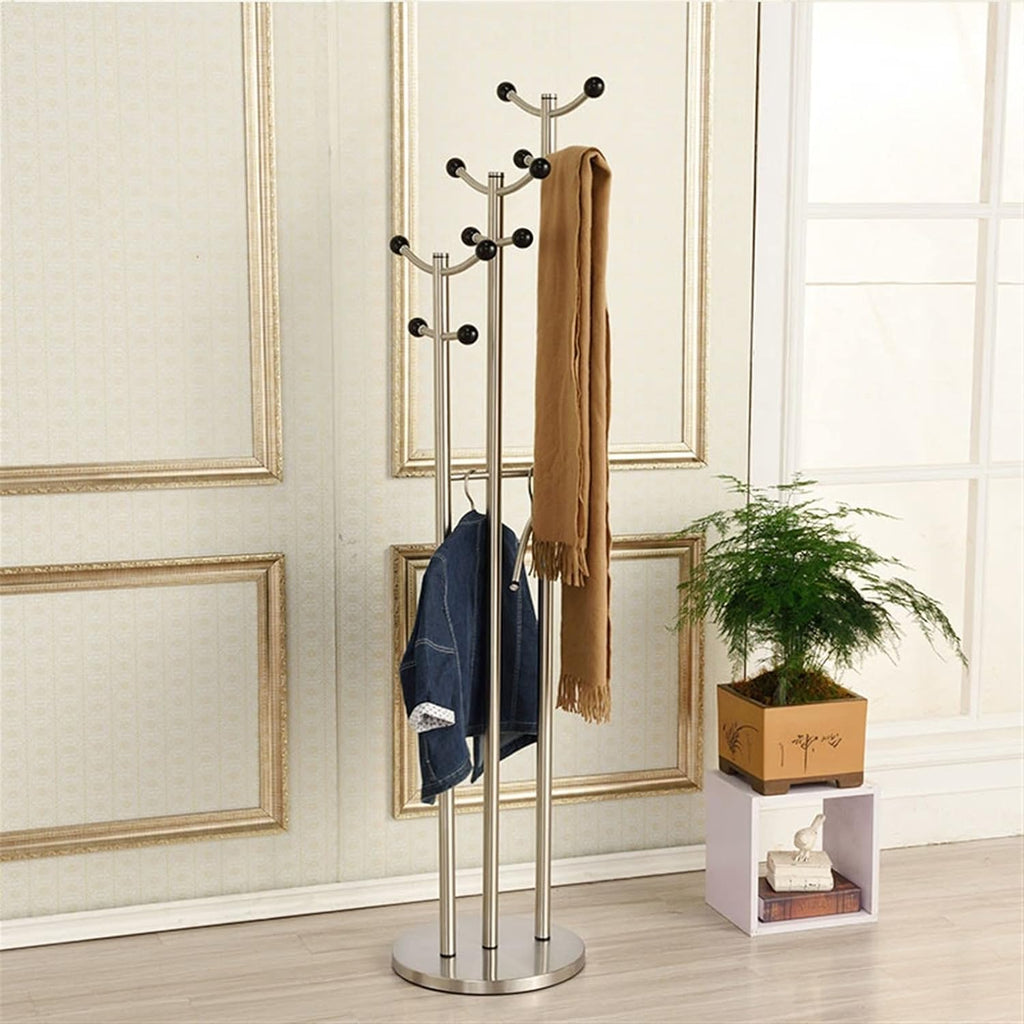 Modern Hanging Metal Wall Decor | Stainless Steel Minimalist Creative Pendant Decoration for Living Room, Bedroom & Home Interior