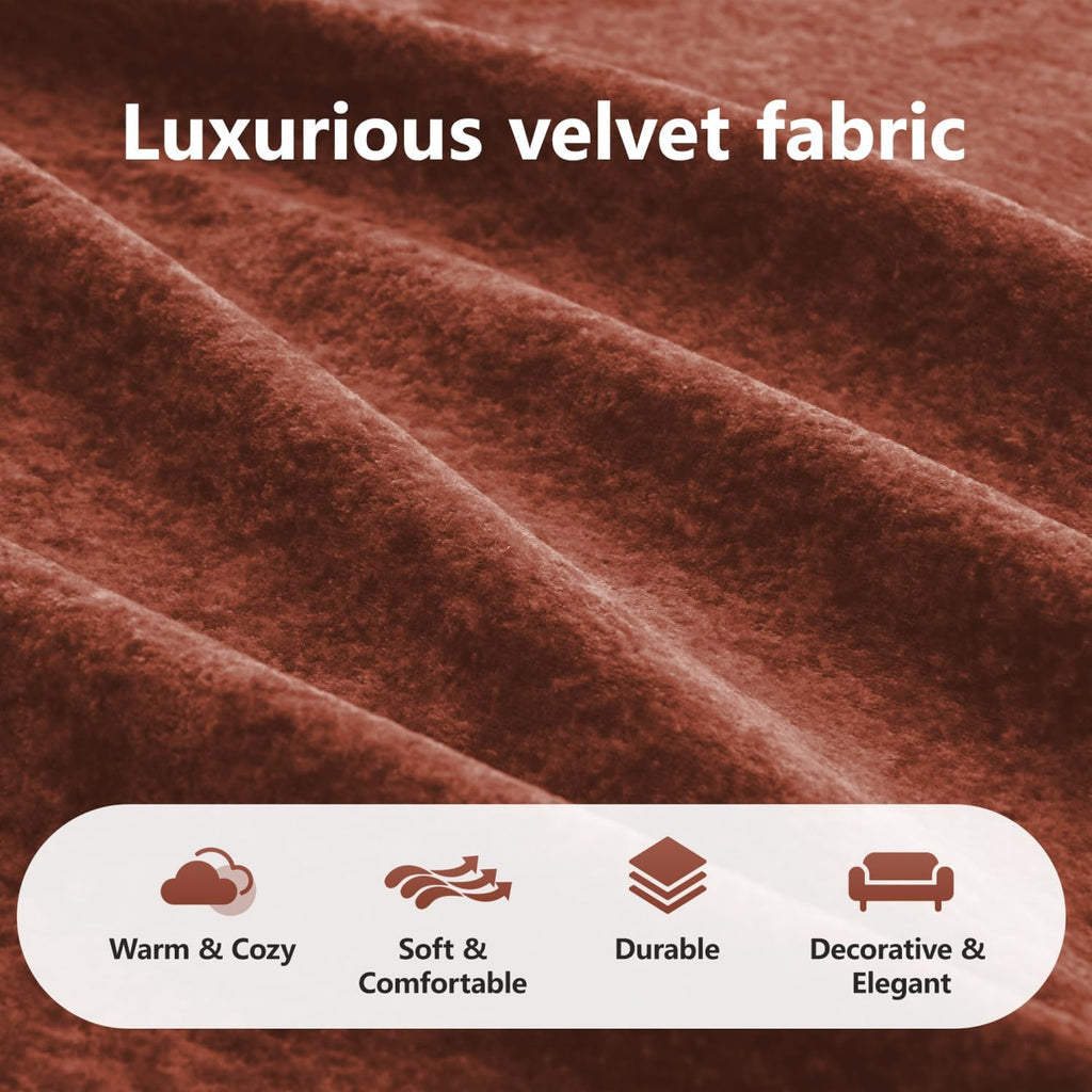 Modern Velvet Boneless Sofa | Soft Lazy Lounge Couch for Living Room, Bedroom, Apartment & Relaxing Home Space