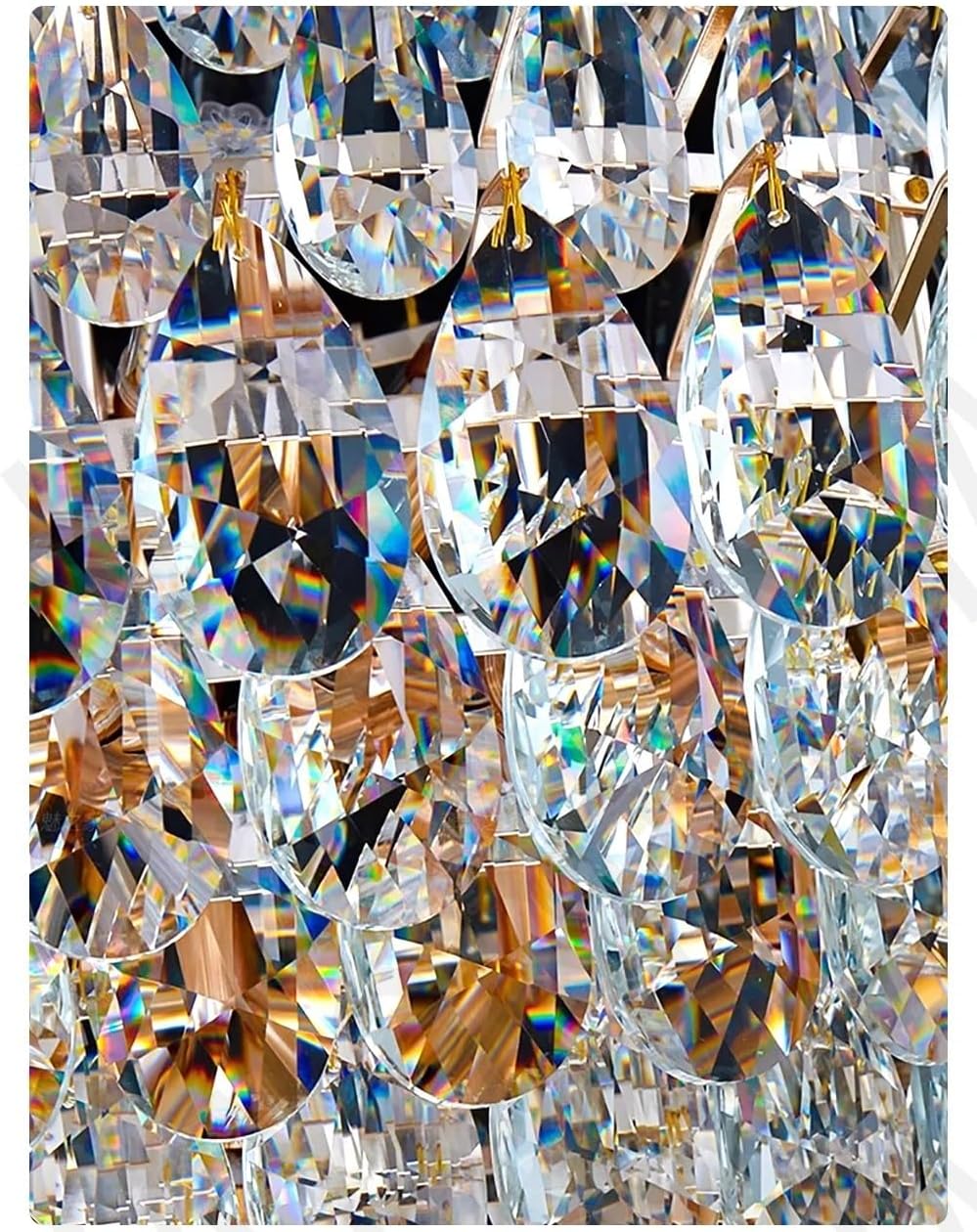 Modern Crystal Chandelier Ceiling Light | Luxury Pendant Lighting Fixture for Living Room, Dining Room, Bedroom & Home Decor